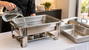 How Much Water Do You Put in a Chafing Dish?