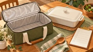 How to Transport a Hot Casserole to a Potluck